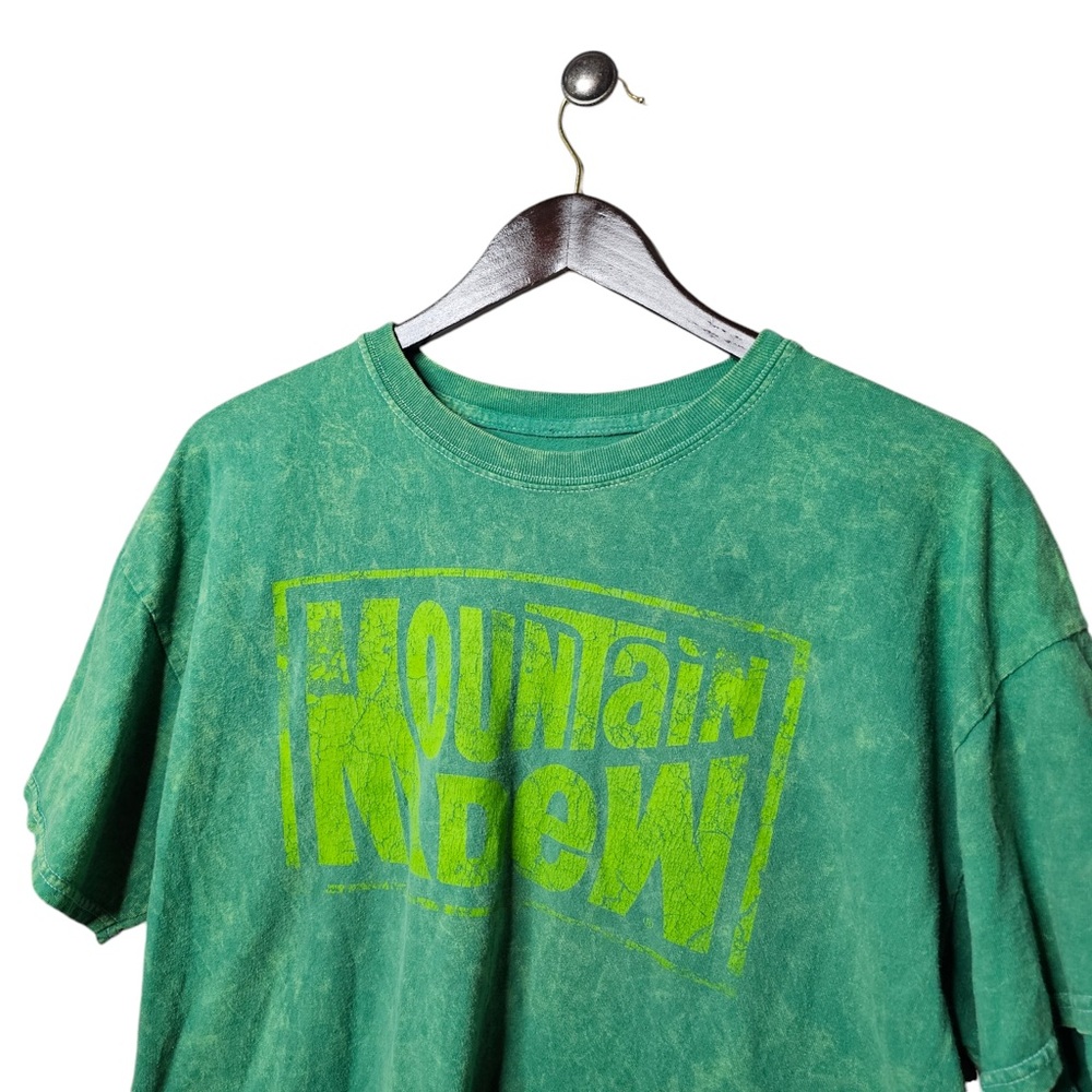 Mountain Dew Graphic T Shirt Men’s Large Short Sleeve Tee - Amazing Condition - Picture 3 of 5